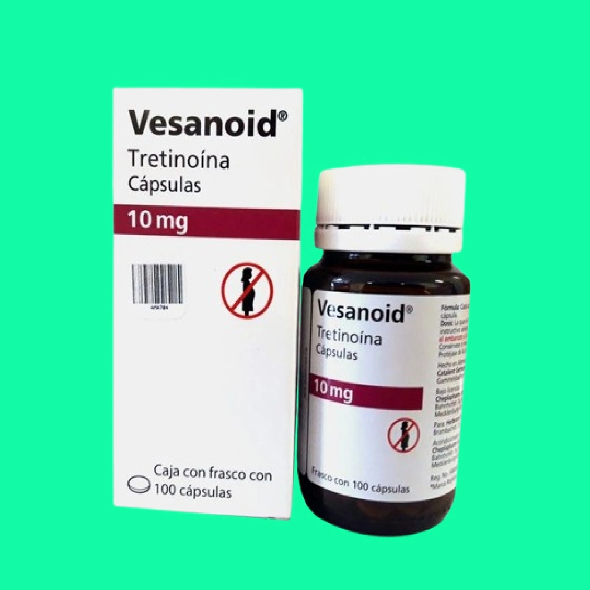 Thuốc  Vesanoid 10mg 100 viên