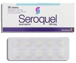 Thuốc Điều Trị Bệnh Tâm Thần Phân Liệt Seroquel 100mg