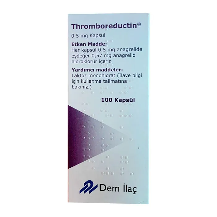 Thuốc  Điều Trị Bệnh Tăng Tiểu Cầu Thromboreductin 0,5mg