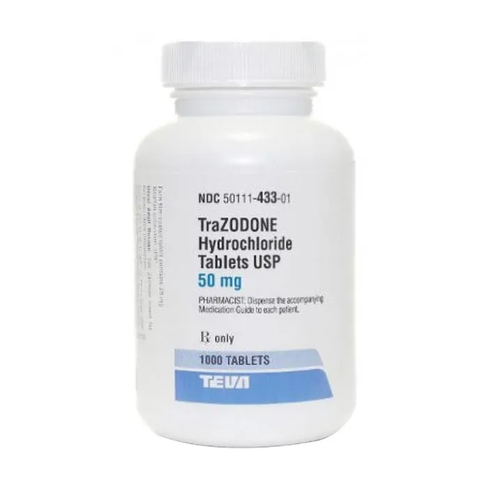 Thuốc Điều Trị Bệnh Trầm Cảm Trazodone 50mg