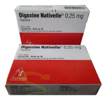 Thuốc điều trị suy tim Digoxine Nativelle 0,25mg 30 viên