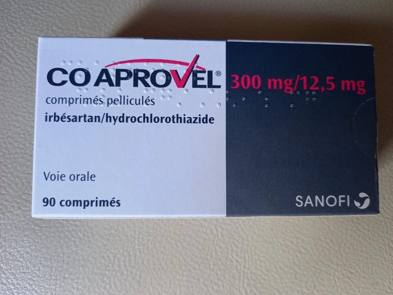 Thuốc Điều Trị Tăng Huyết Áp Nguyên Phát Co-Aprovel 300/12.5 mg