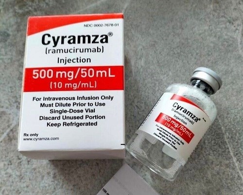 Cyramza 500mg/50ml hộp 1 lọ