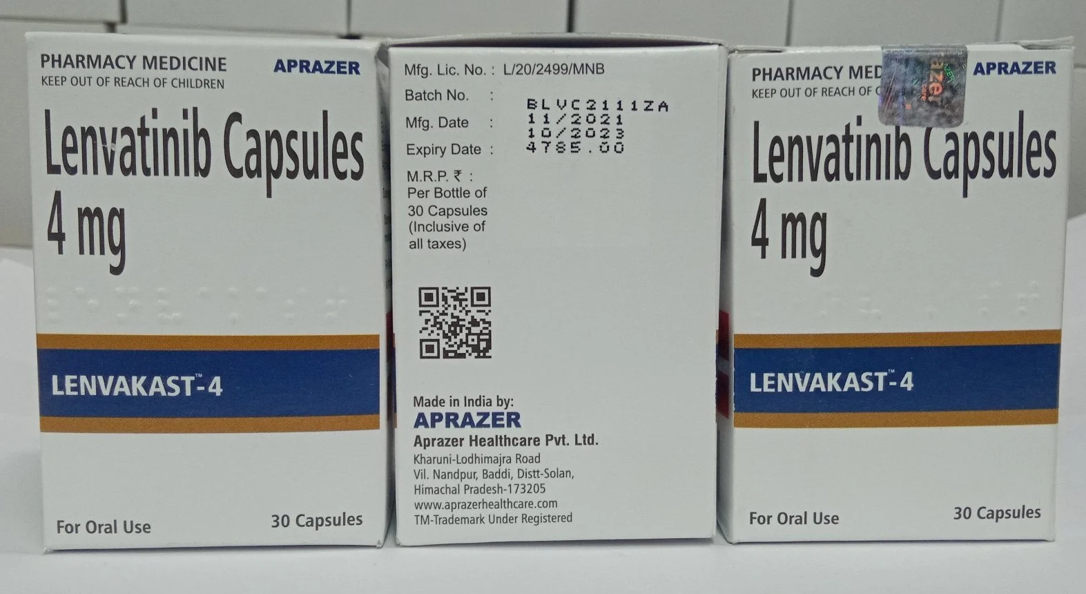 Thuốc Lenvakast 4mg 30 viên