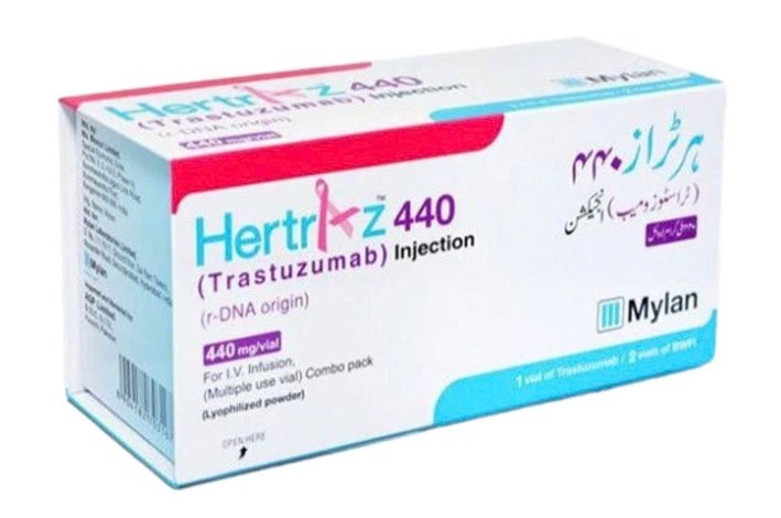 Hertraz 440mg hộp 1 lọ