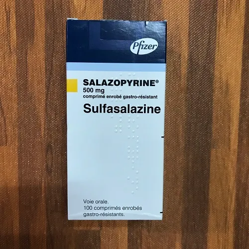 Thuốc Điều Trị Viêm Loét Đại Tràng Salazopyrin 500mg
