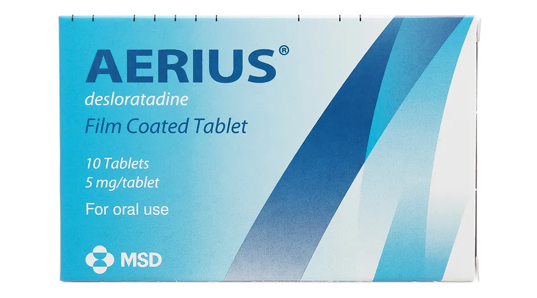 Thuốc Aerius 5mg 10 Viên