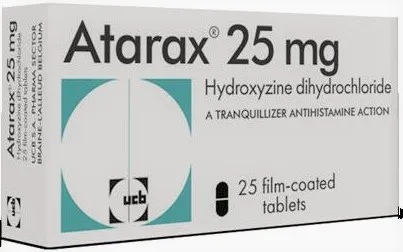 Thuốc Giảm Lo Âu, Căng Thẳng Atarax 25mg 30 viên