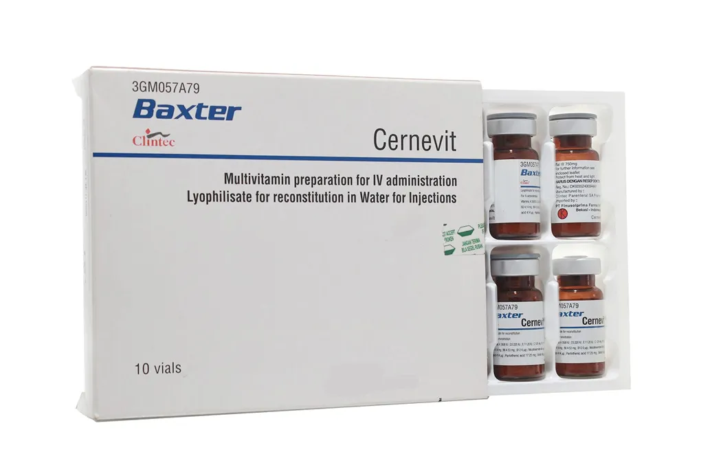 Thuốc Tiêm Tĩnh Mạch Bổ Sung Vitamin Cernevit