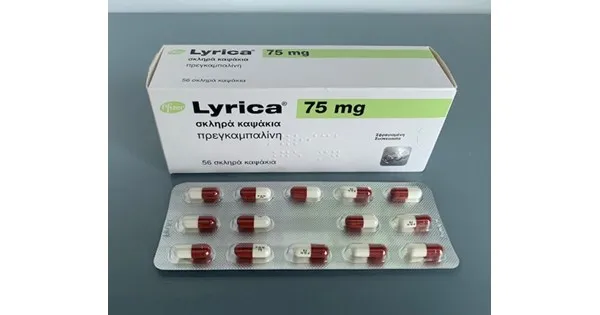 Thuốc trị động kinh, đau thần kinh Lyrica 75mg Hộp 56 viên