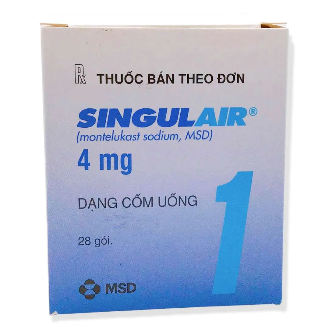 Thuốc Singulair 4mg 28 gói