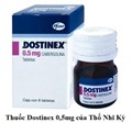 Thuốc Dostinex 0.5mg 8 viên
