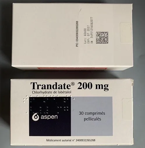 Thuốc Trandate 200mg 30 viên