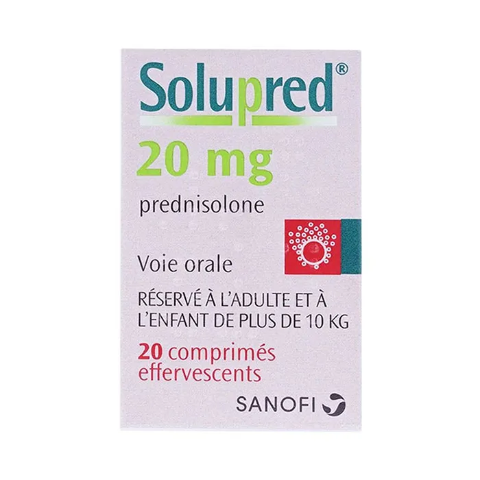 Thuốc Solupred 20mg 20 Viên