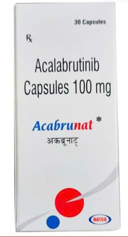 Acabrunat 100mg Natco điều trị ung thư 30 viên