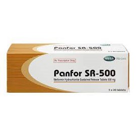Thuốc Panfor SR 500mg 100 viên