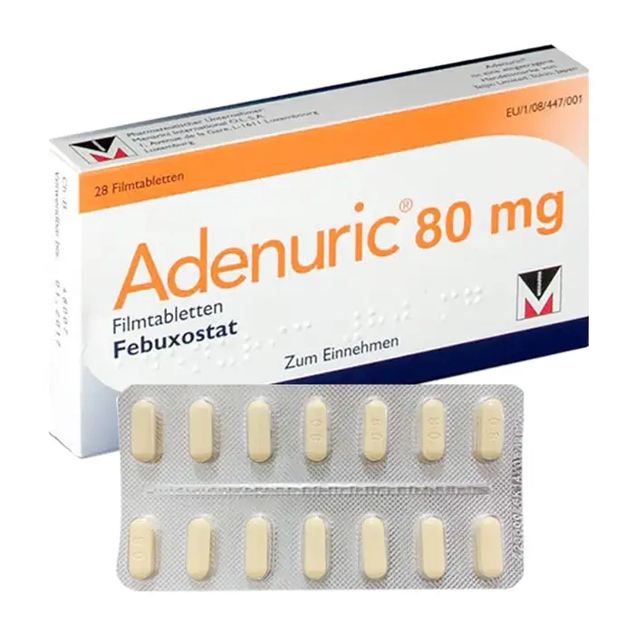 Thuốc Adenuric 80mg 28 viên