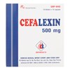 Thuốc Điều Trị Bệnh Nhiễm Khuẩn Cefalexin Domesco 500mg