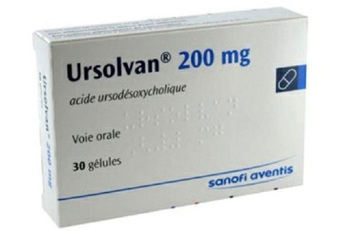 Thuốc Ursolvan 200mg 30 viên