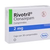 Thuốc điều trị co giật và hoảng sợ  Rivotril 2mg (lọ 30 viên)
