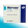 Thuốc điều trị tăng huyết áp, đau thắt ngực Norvasc 10mg