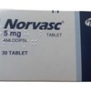Thuốc điều trị tăng huyết áp Norvasc 5mg