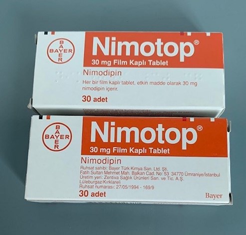 thuốc Nimotop 30mg 30 viên 