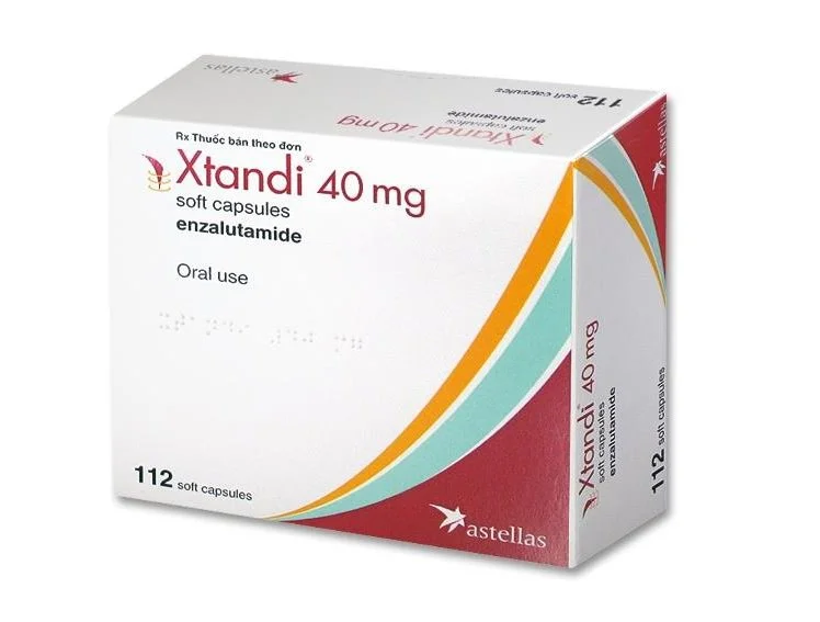 Thuốc điều trị ung thư tuyến tiền liệt Xtandi 40mg hộp 112 viên