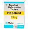 Thuốc điều trị viêm gan siêu vi B Hepbest 25mg hộp 30 viên