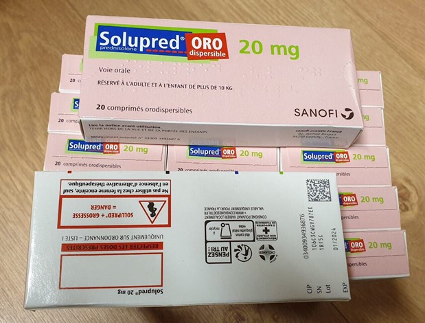 Thuốc Solupred 20mg 20 Viên