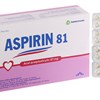 Thuốc Dự Phòng Đột Quỵ, Nhồi Máu Cơ Tim Aspirin 81