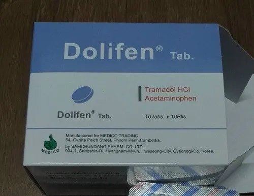 Thuốc Dolifen 500mg 100 Viên