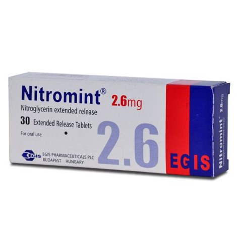 Nitromint 2.6mg 60 viên