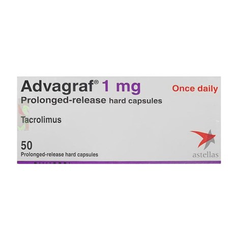 Thuốc Advagraf 1mg 50 viên