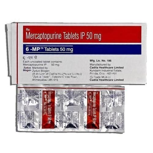 Thuốc 6-MP 50mg 100 Viên