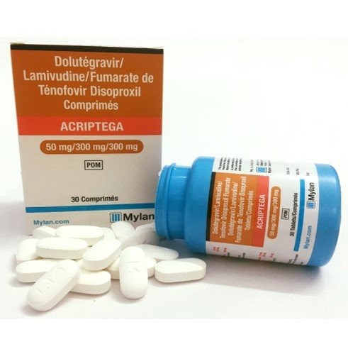 Thuốc ACRIPTEGA 50mg/300mg/300mg 30 viên