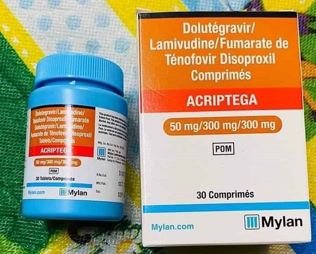 Thuốc ACRIPTEGA 50mg/300mg/300mg 30 viên