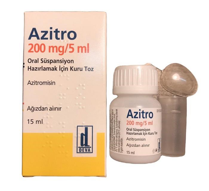 Thuốc azitro 200mg/5ml
