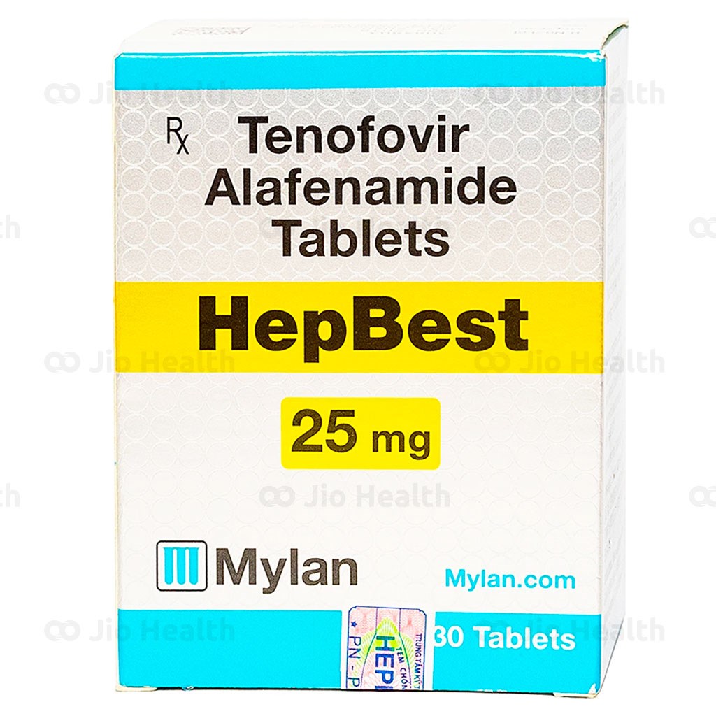 Thuốc Hepbest 25mg 30 viên