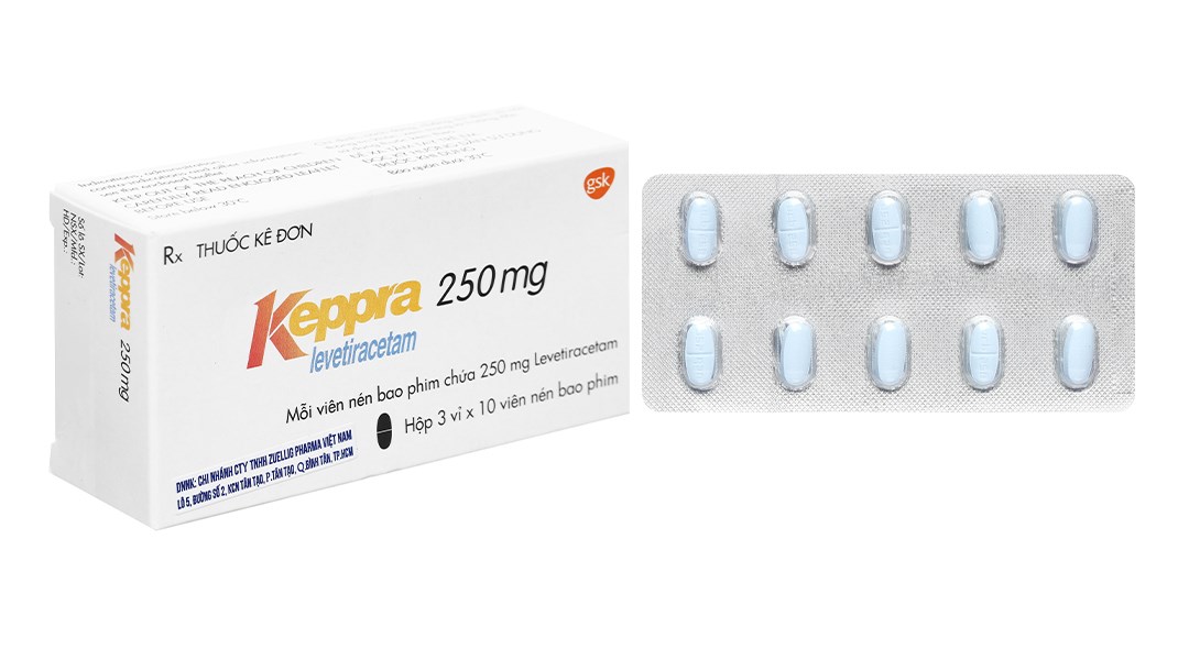 Thuốc Keppra 250mg 30 Viên