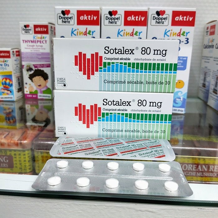Thuốc Sotalex 80mg 30 viên