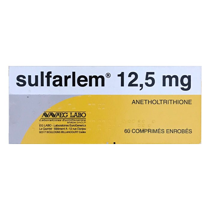 Thuốc Sulfarlem 12.5mg 60 viên