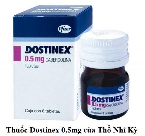 Thuốc Dostinex 0.5mg 8 viên