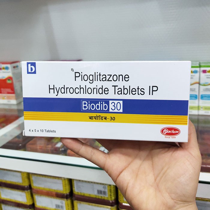 Thuốc Biodib 30mg 200 Viên