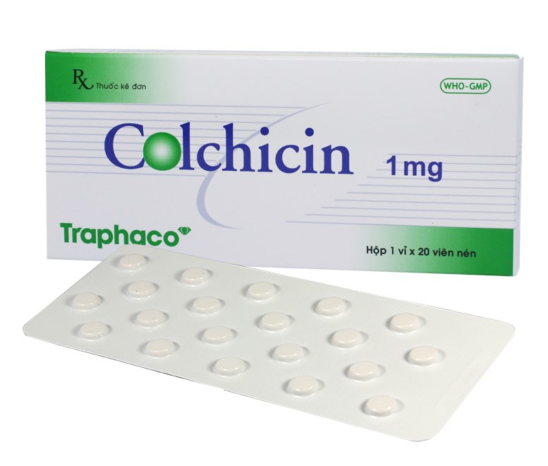 Thuốc Colchinice 1mg 20 Viên
