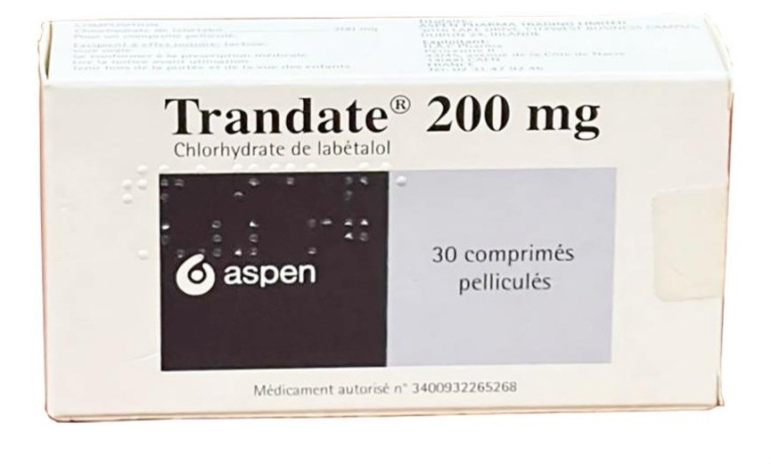 Thuốc Trandate 200mg 30 viên