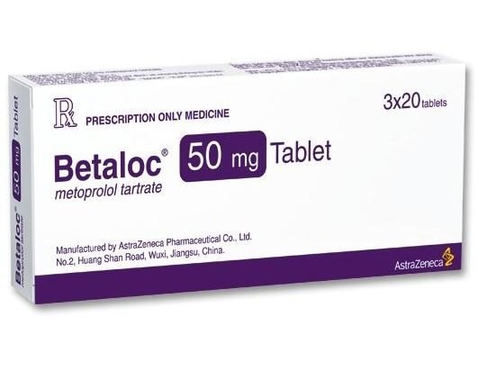 Thuốc Metoprolol 50mg 30 Viên