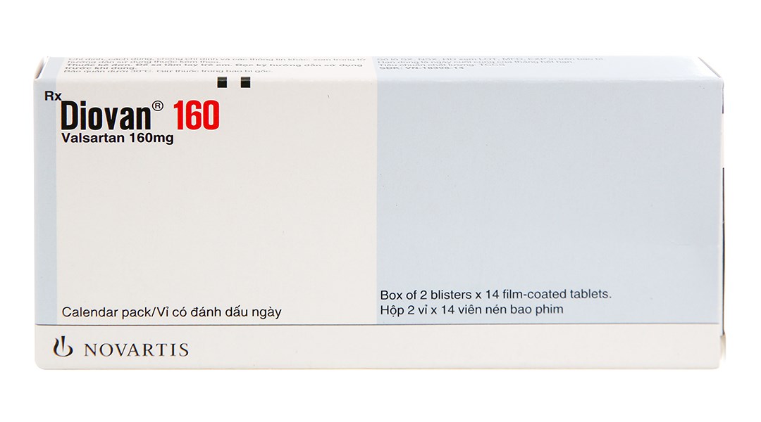 Thuốc Diovan 160mg 28 viên