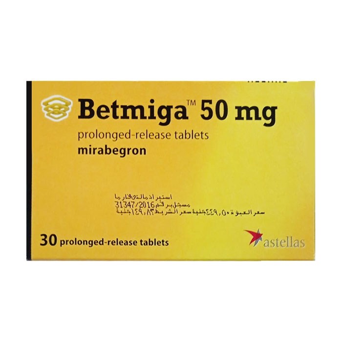 Thuốc Betmiga 50mg 30 Viên