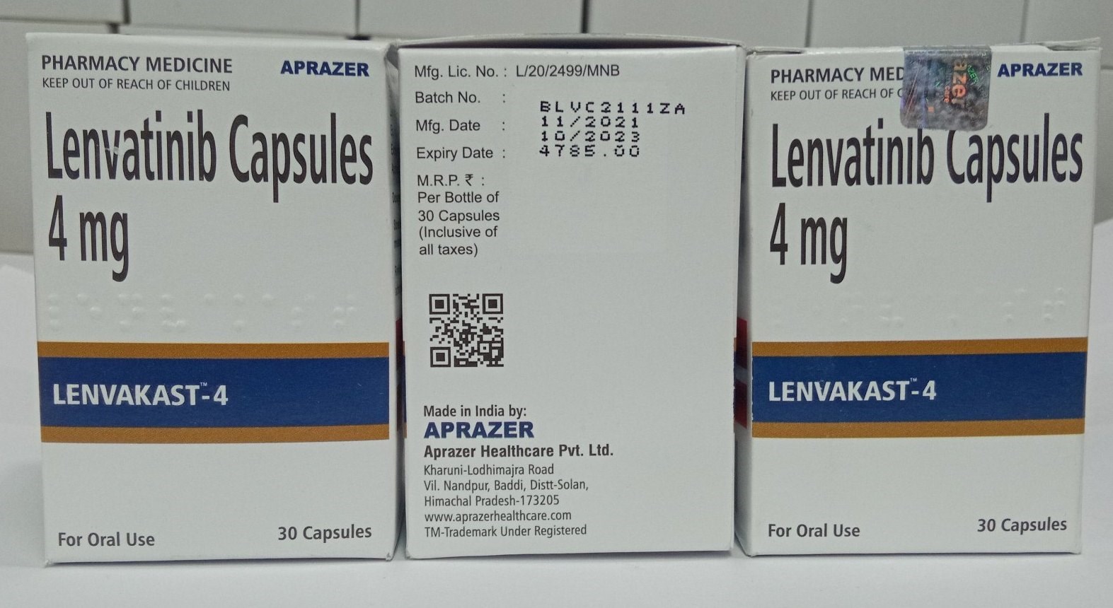 Thuốc Lenvakast 4mg 30 viên